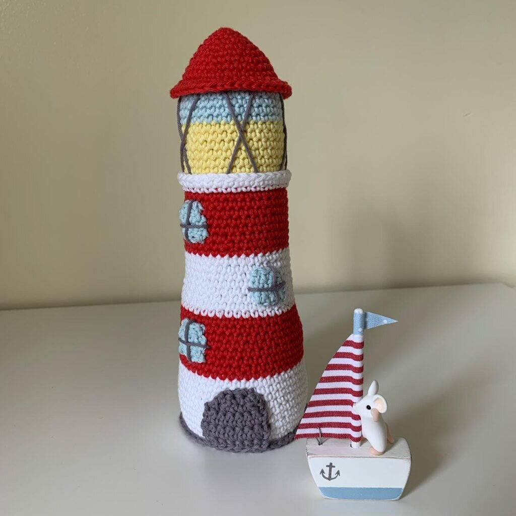 Amigurumi Light House Free Pattern 3