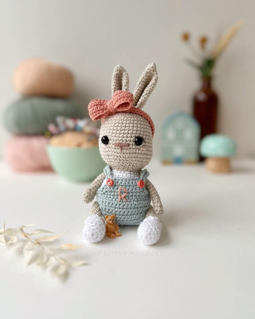 Amigurumi Little Bunny Free Pattern 3