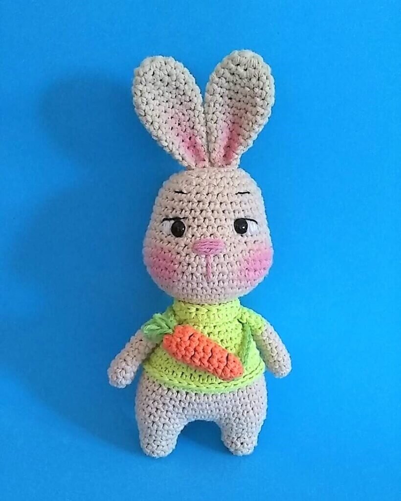 Amigurumi Little Bunny Free Pattern 5