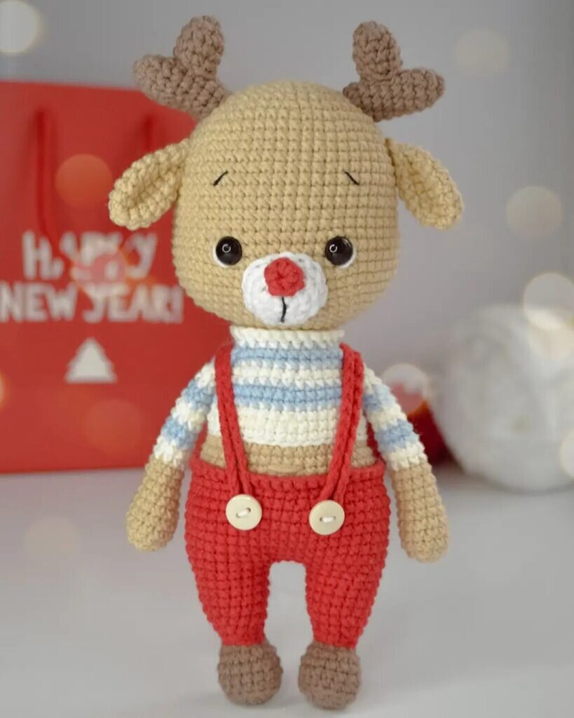 Amigurumi Little Deer Free Pattern 4