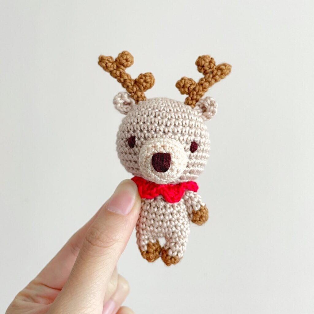 Amigurumi Little Deer Free Pattern 7