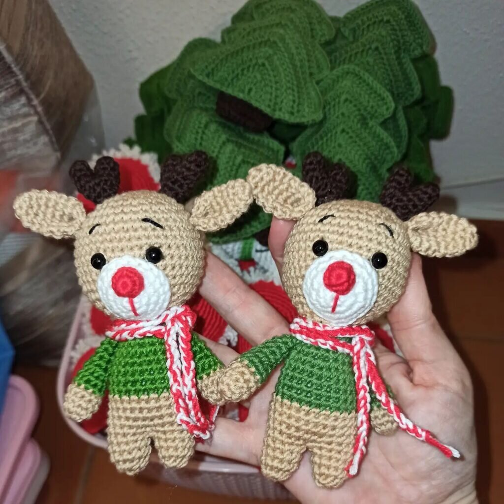 Amigurumi Little Deer Free Pattern 8