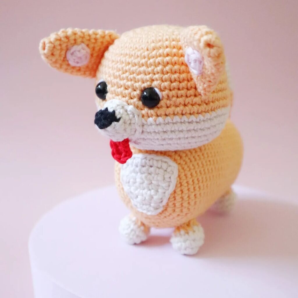 Amigurumi Little Dog Free Pattern 1