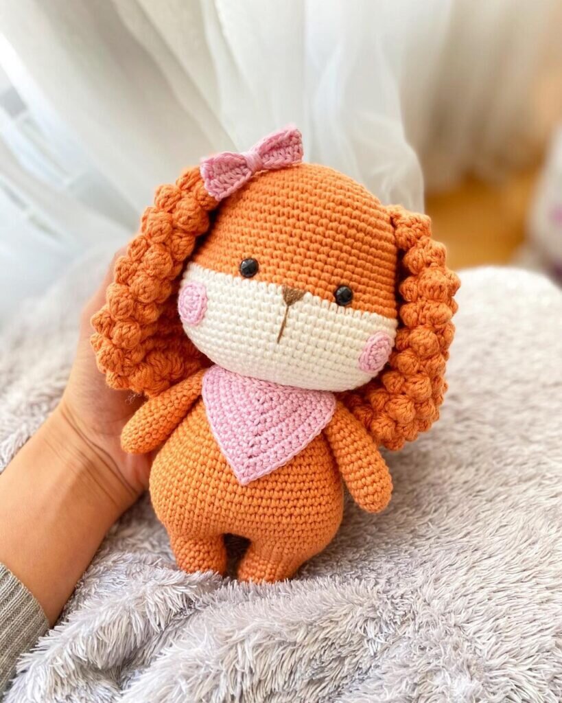 Amigurumi Little Dog Free Pattern 3