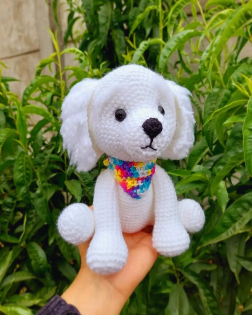 Amigurumi Little Dog Free Pattern 4