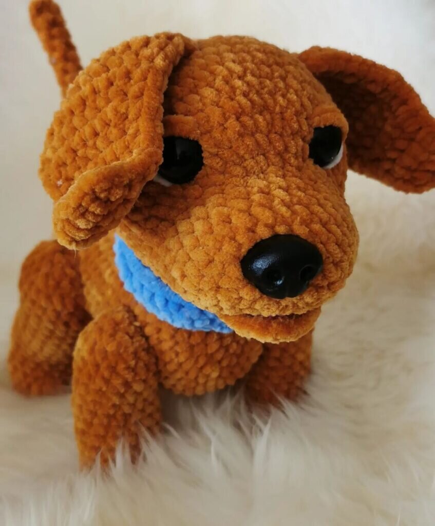 Amigurumi Little Dog Free Pattern 5