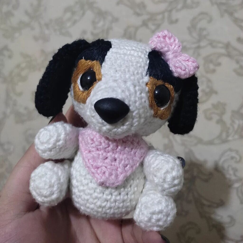 Amigurumi Little Dog Free Pattern 8