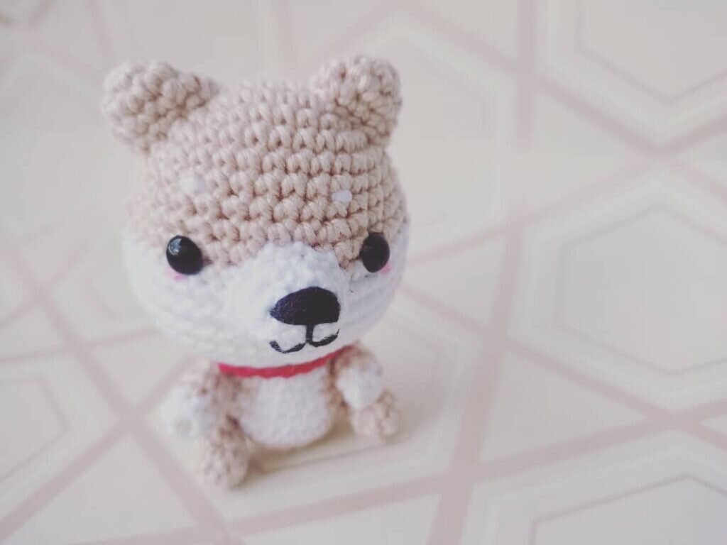 Amigurumi Little Dog Free Pattern 9