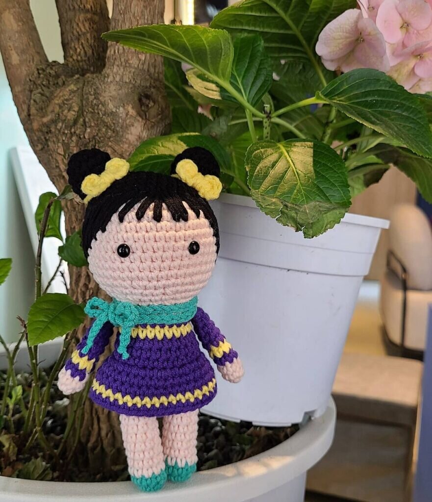 Amigurumi Little Doll Free Pattern 3