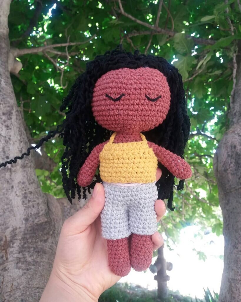 Amigurumi Little Doll Free Pattern 5