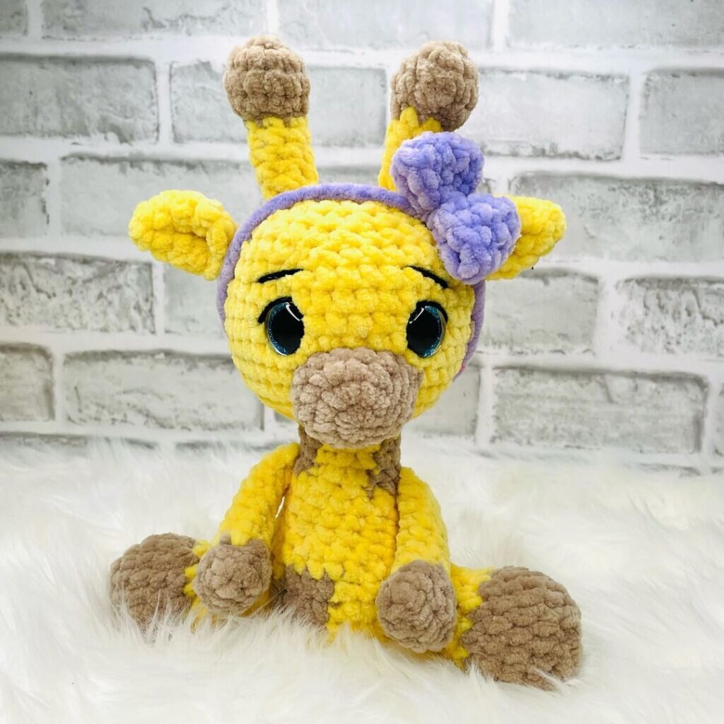 Amigurumi Little Giraffe Free Pattern 6