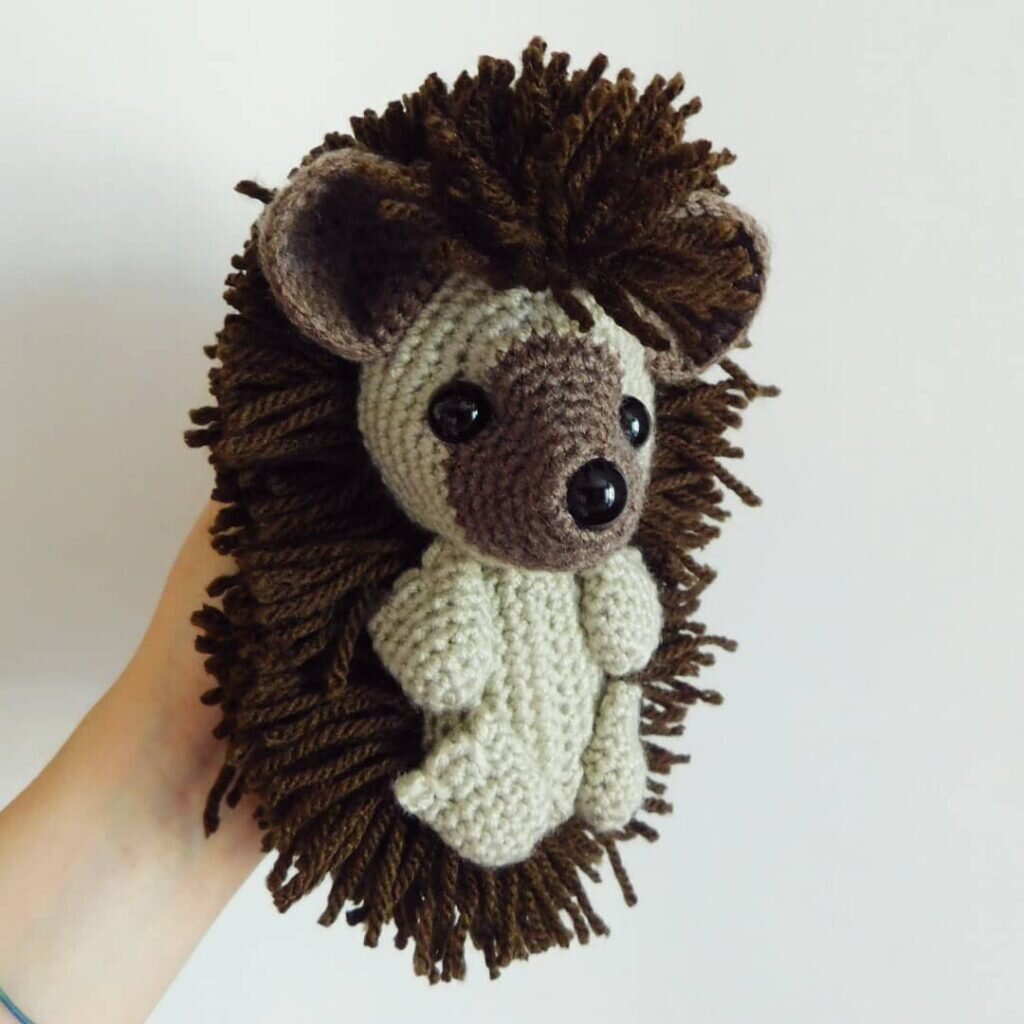 Amigurumi Little Hedgehog Free Pattern 2