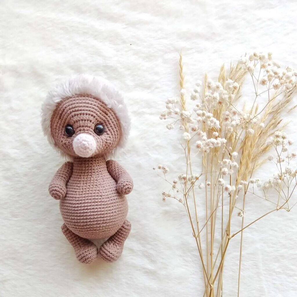 Amigurumi Little Hedgehog Free Pattern 4