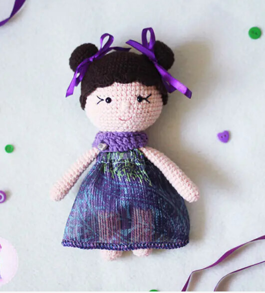 Amigurumi Little Ladies Free Pattern 1