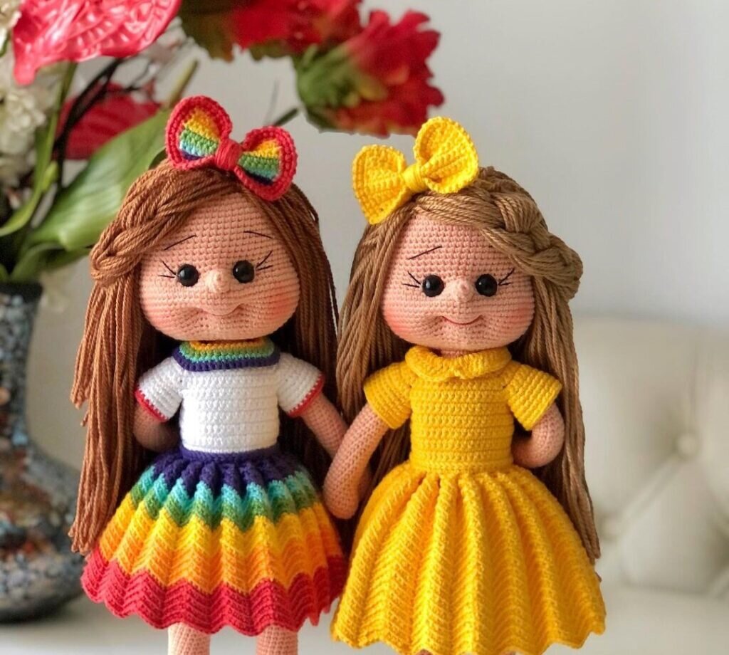 Amigurumi Little Ladies Free Pattern 2