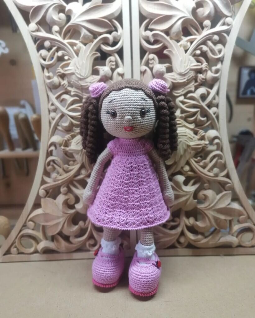 Amigurumi Little Ladies Free Pattern 4