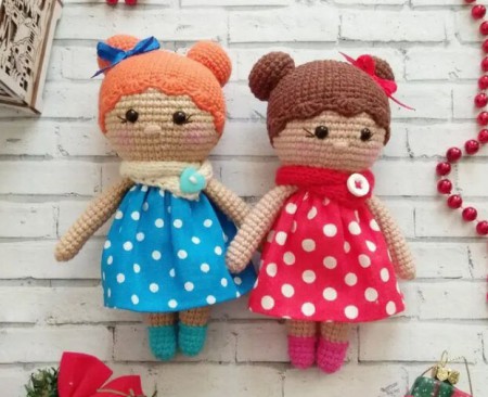 Amigurumi Little Ladies Free Pattern