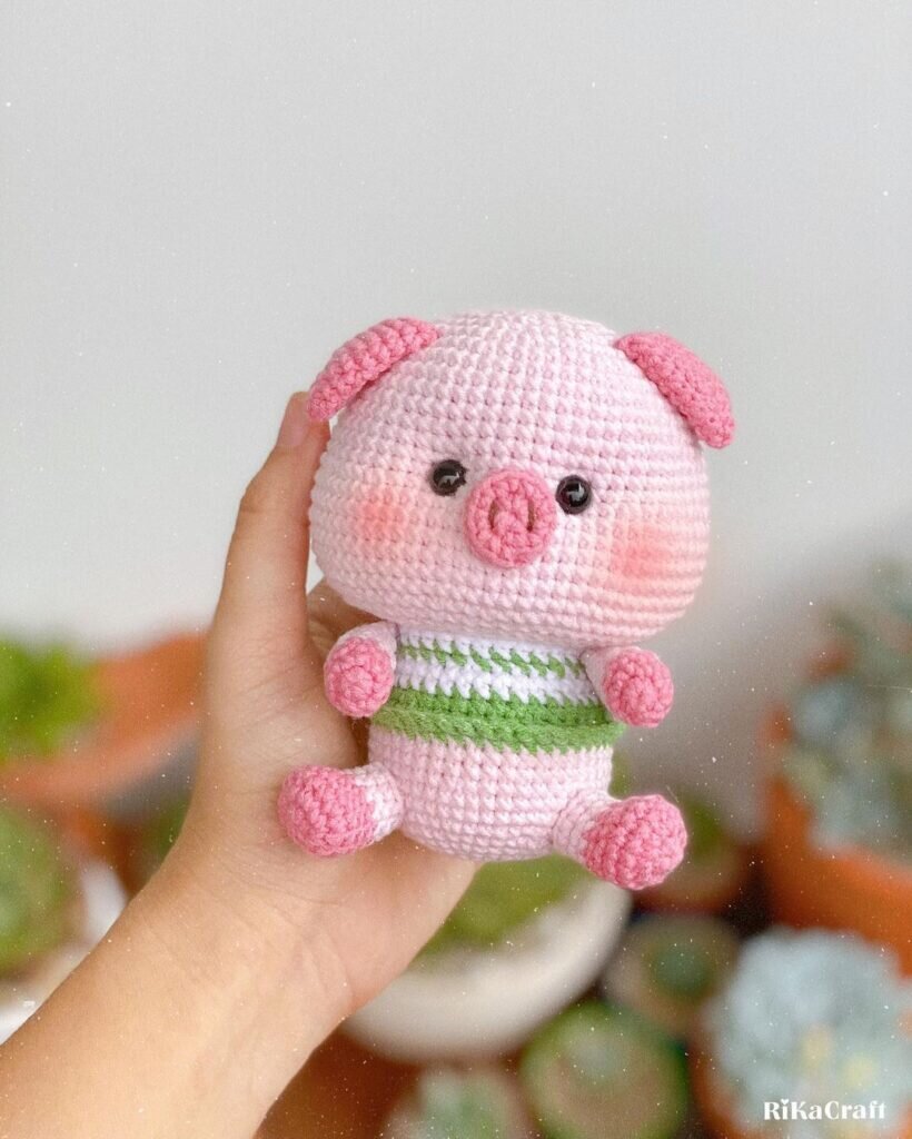 Amigurumi Little Pig Crochet Pattern 2