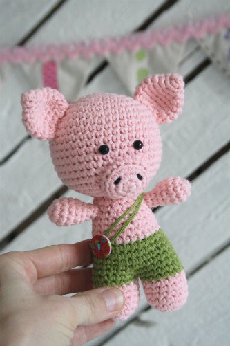 Amigurumi Little Pig Crochet Pattern