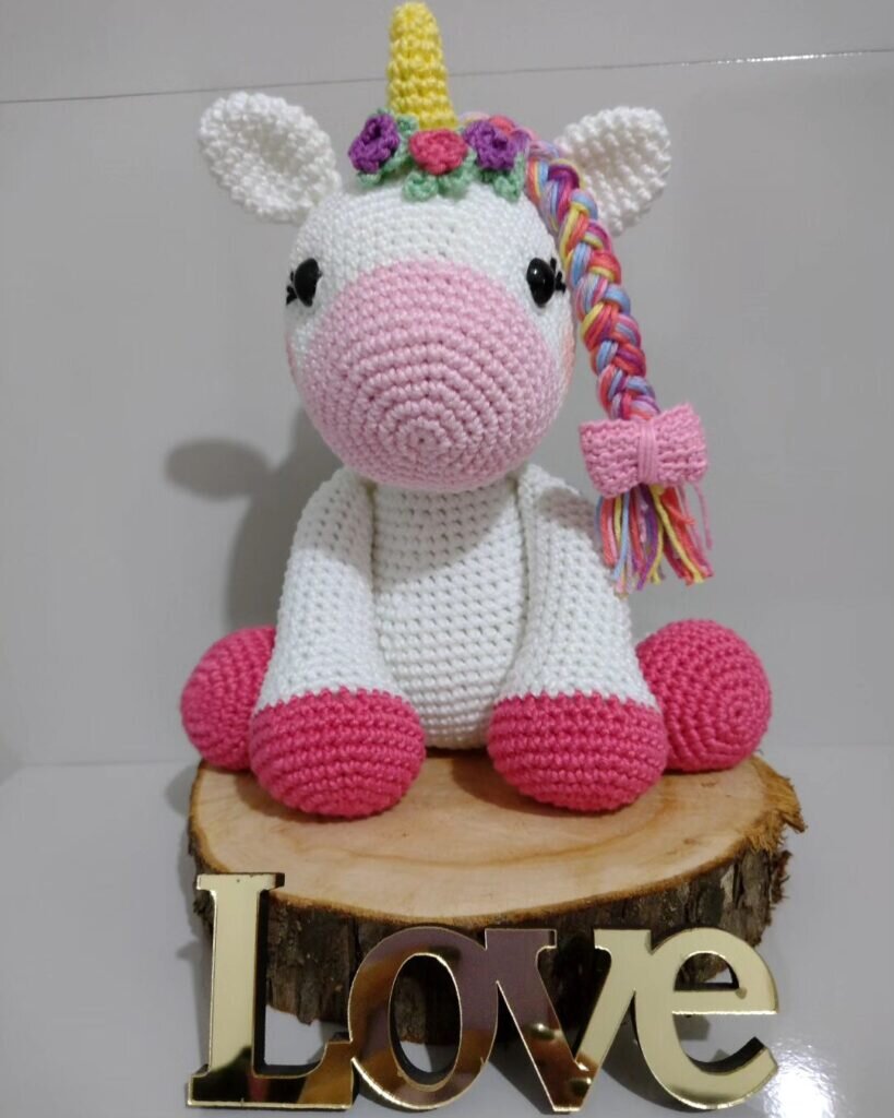 Amigurumi Little Unicorn Free Pattern 1