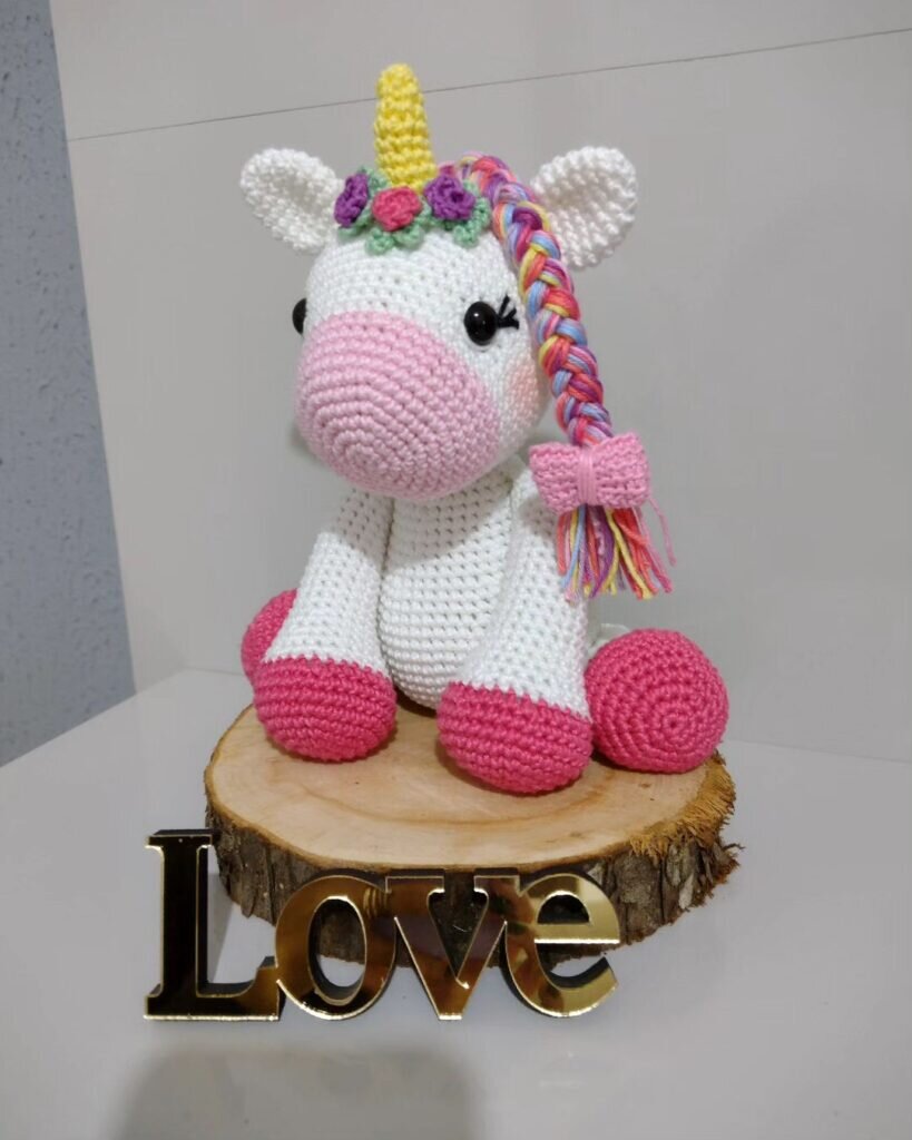 Amigurumi Little Unicorn Free Pattern 2