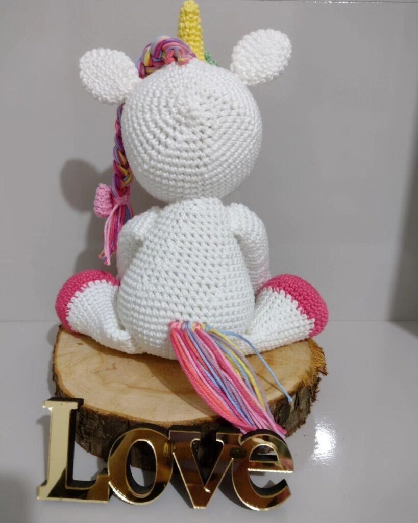 Amigurumi Little Unicorn Free Pattern 3