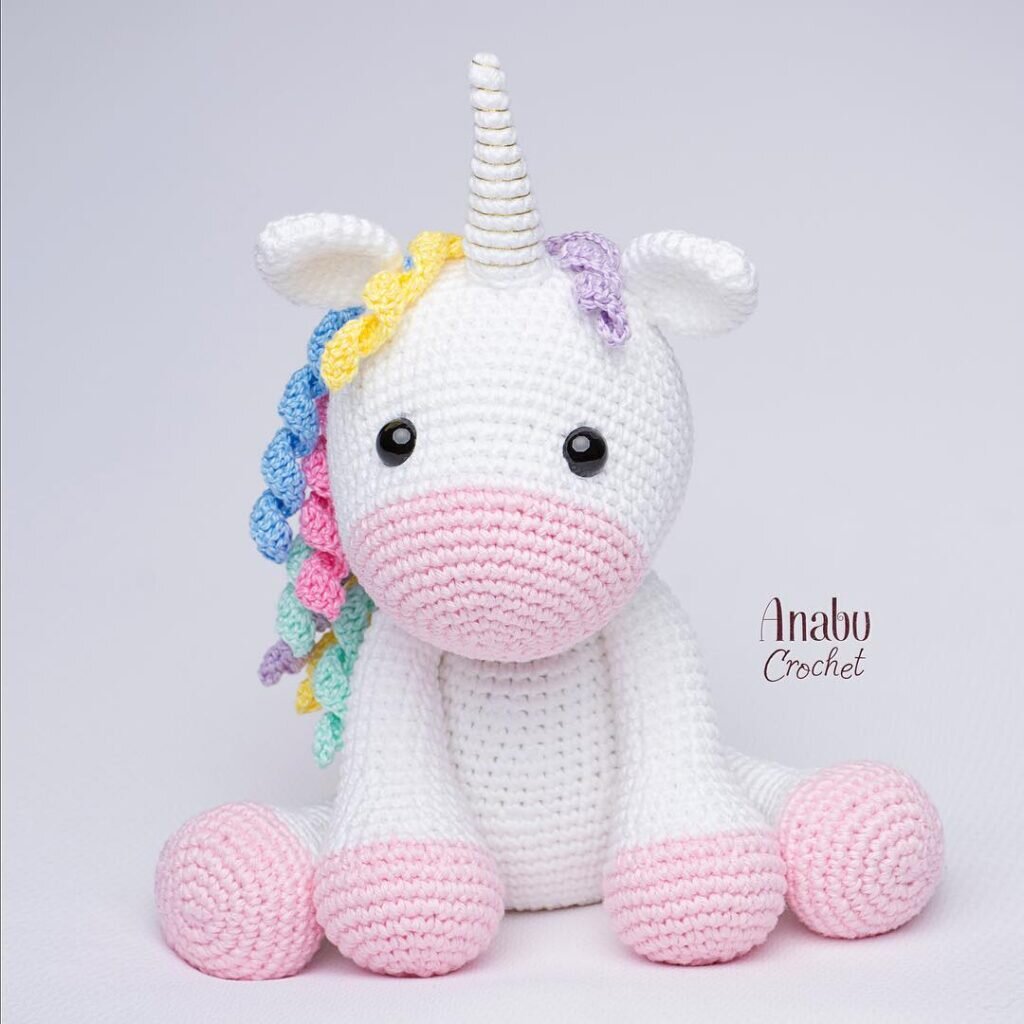 Amigurumi Little Unicorn Free Pattern 6