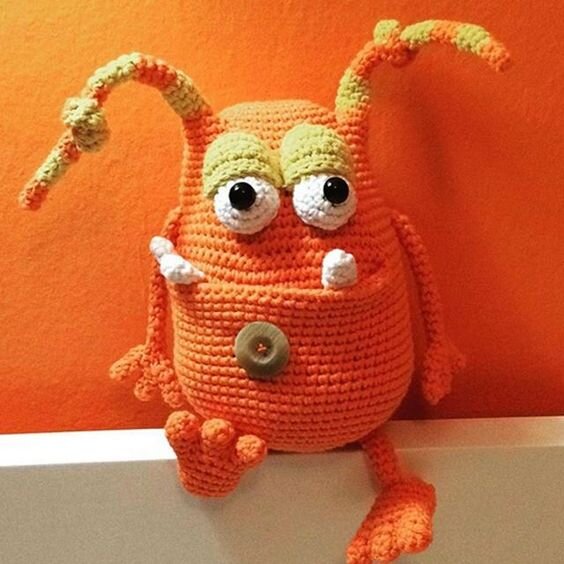 Amigurumi Lunch the Monster Pattern 13