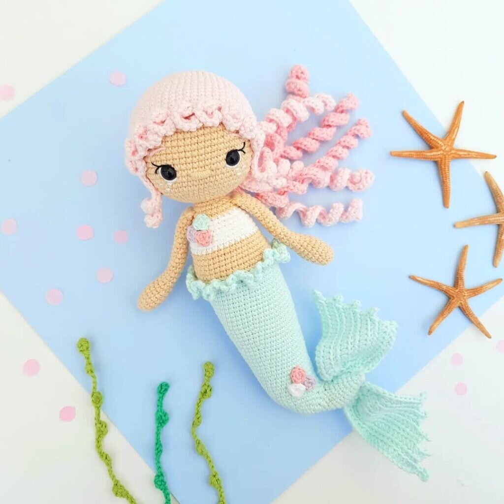 Amigurumi Mermaid Crochet Pattern 2