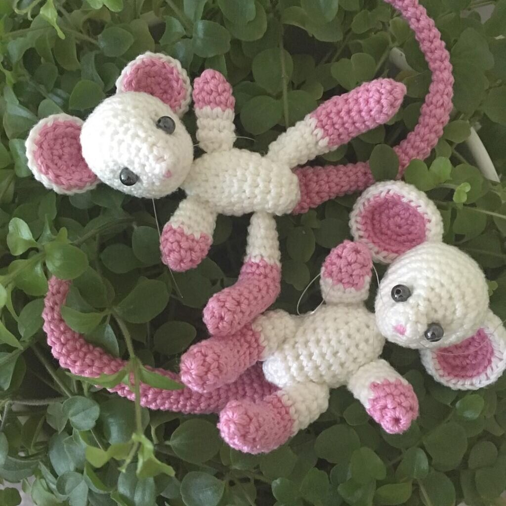 Amigurumi Mice Free Pattern 5