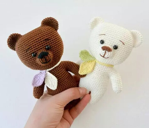 Amigurumi Mini Bears Free Pattern