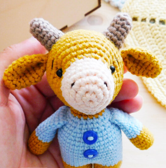 Amigurumi Mini Bull Free Pattern