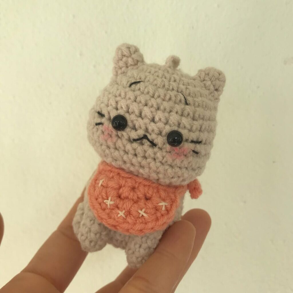 Amigurumi Mini Cat Free Pattern 1