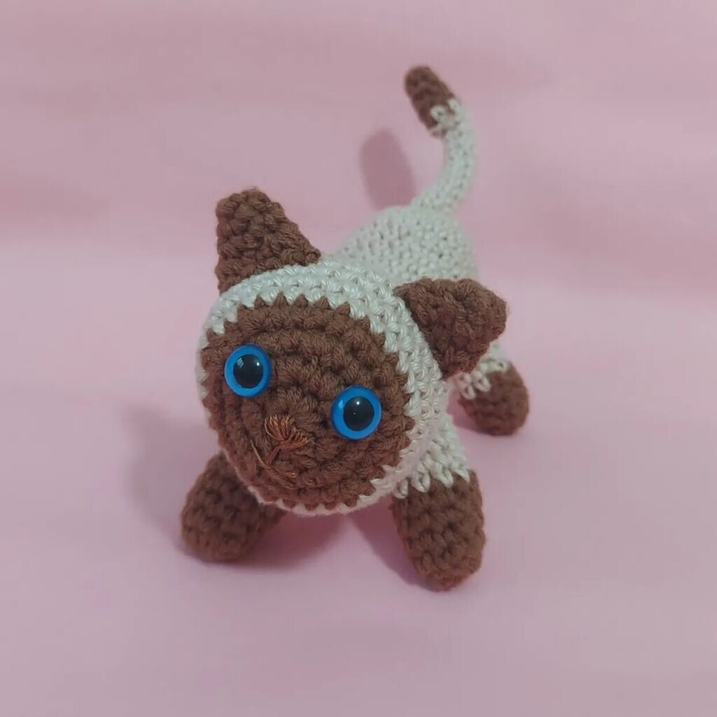 Amigurumi Mini Cat Free Pattern 5