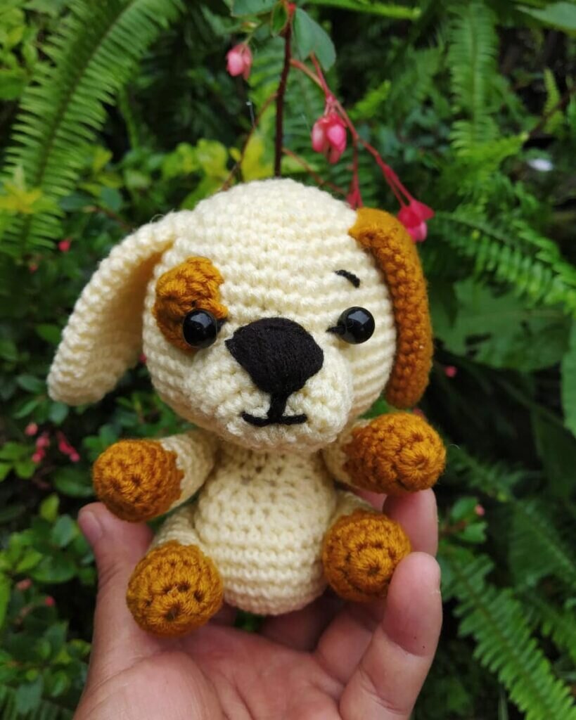 Amigurumi Mini Dog Free Pattern 4