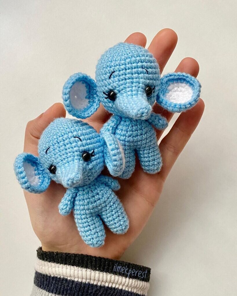 Amigurumi Mini Elephant Free Pattern 1