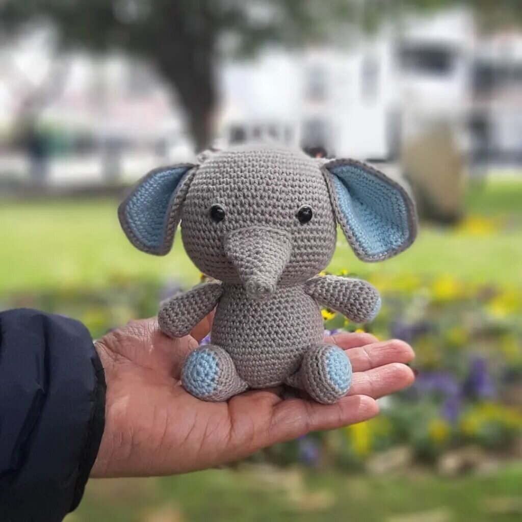 Amigurumi Mini Elephant Free Pattern 3