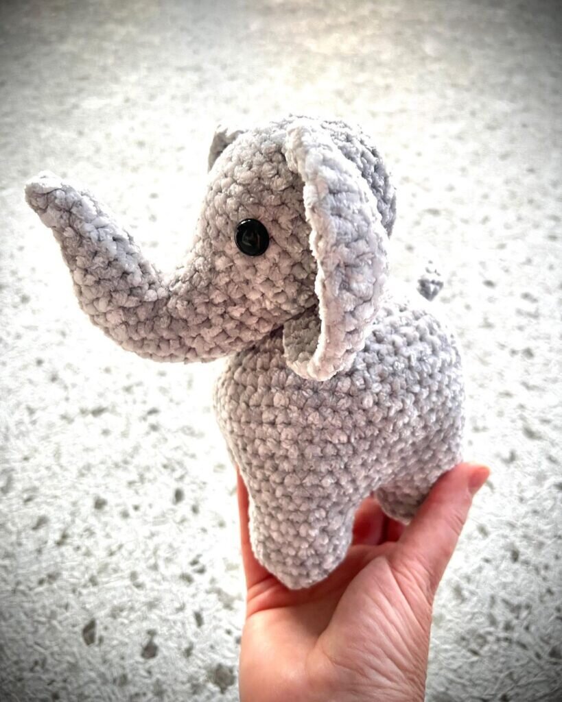 Amigurumi Mini Elephant Free Pattern 4