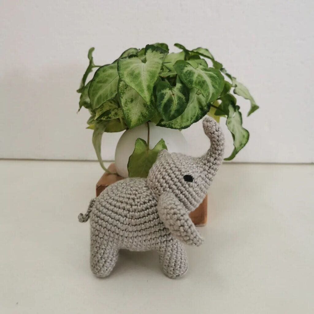 Amigurumi Mini Elephant Free Pattern 8