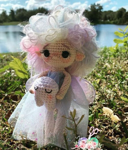 Amigurumi Mini fairy Free Pattern 5