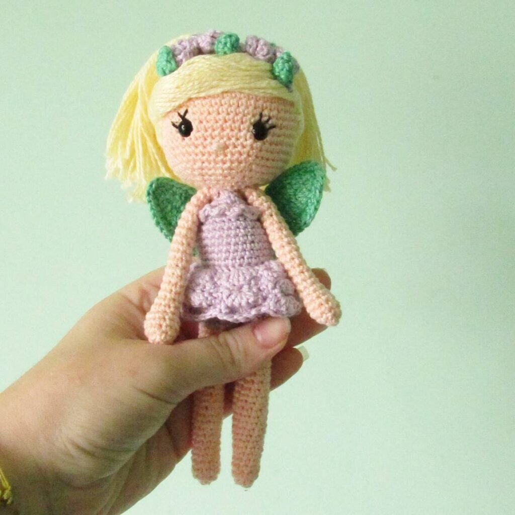 Amigurumi Mini fairy Free Pattern 6