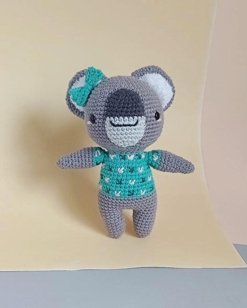 Amigurumi Mini Sweet Koala Free Pattern 3