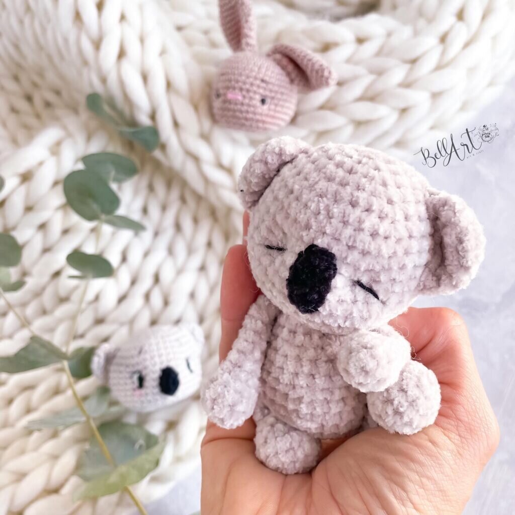 Amigurumi Mini Sweet Koala Free Pattern 6