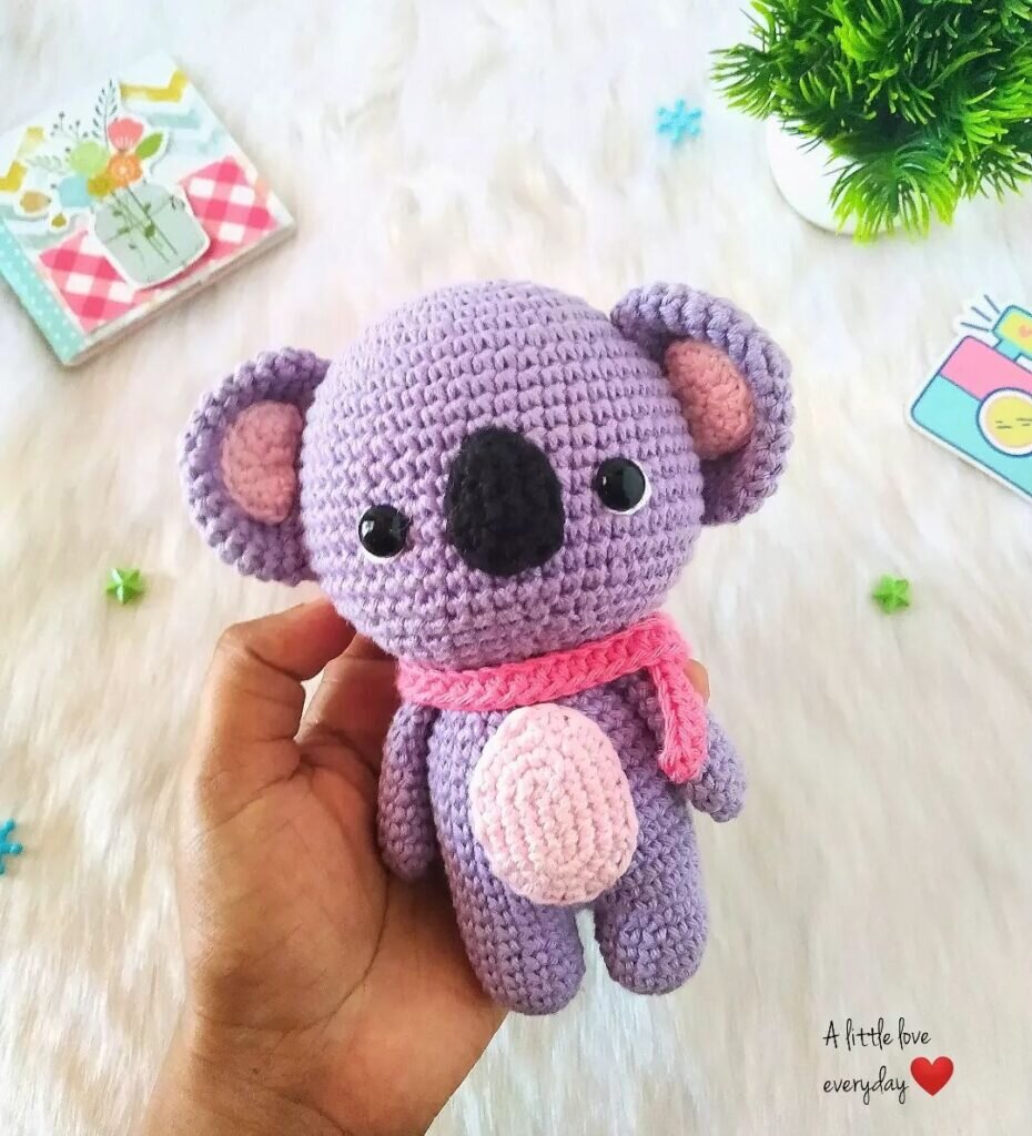 Amigurumi Mini Sweet Koala Free Pattern 9