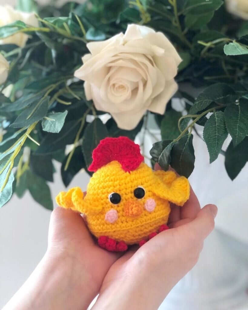 Amigurumi Miniature Chick Free Pattern 3