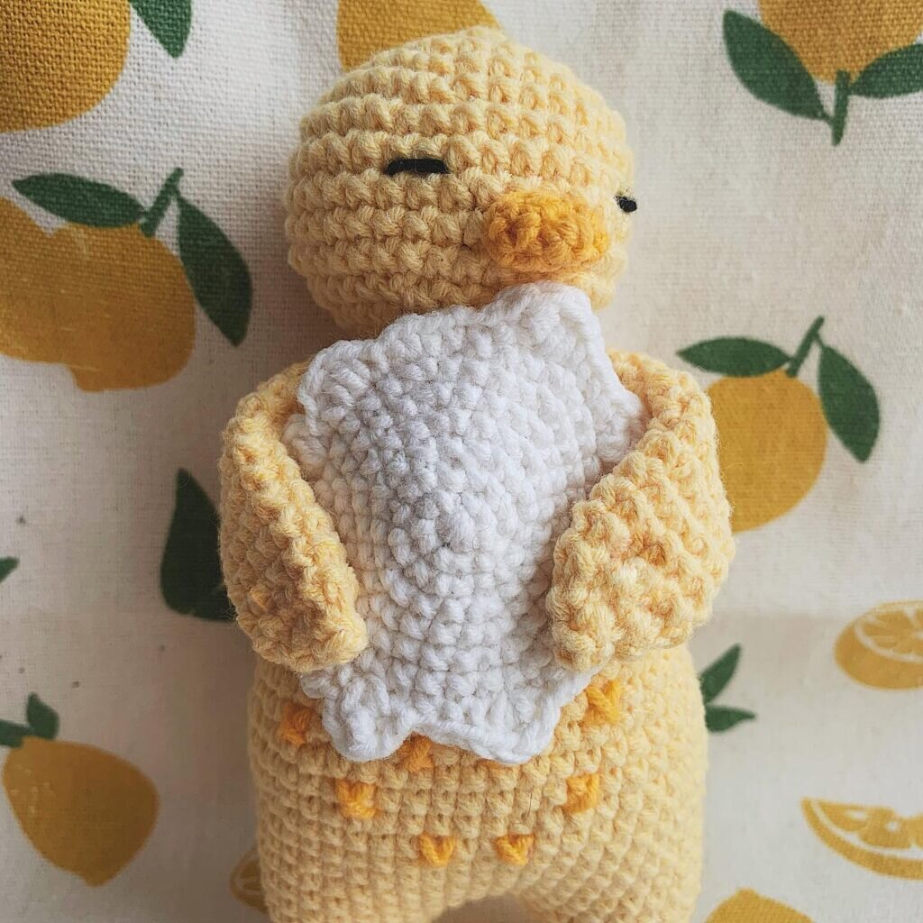 Amigurumi Miniature Chick Free Pattern 5