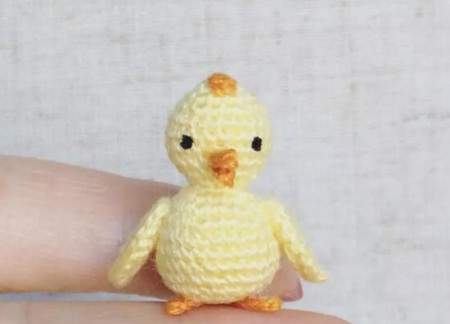 Amigurumi Miniature Chick Free Pattern