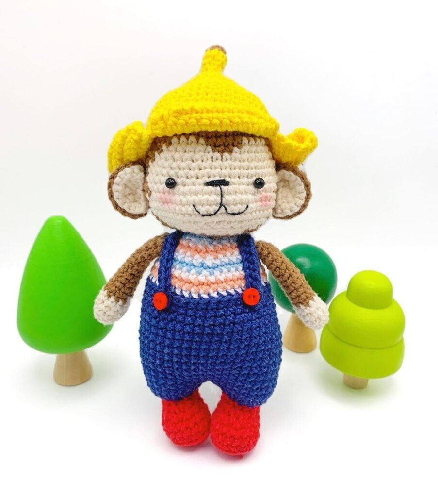 Amigurumi Monkey Free Pattern 2