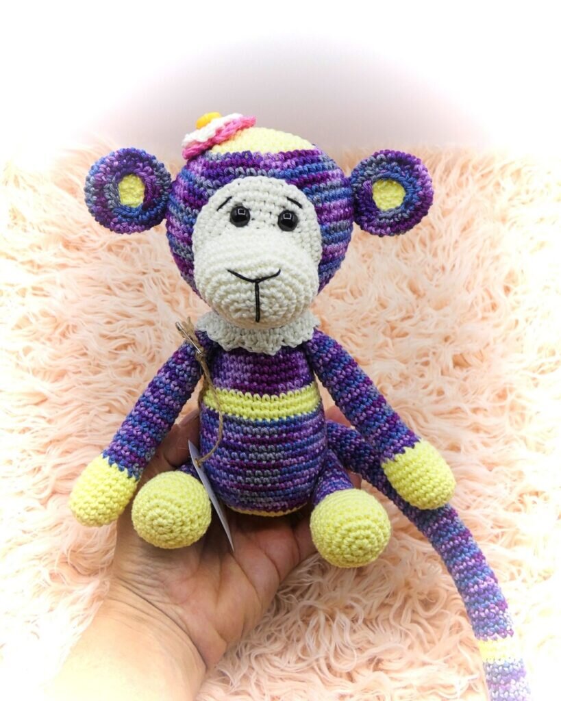 Amigurumi Monkey Free Pattern 3