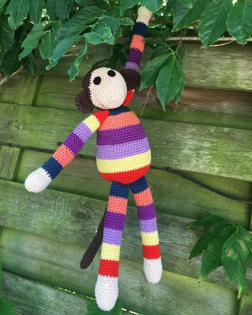 Amigurumi Monkey Free Pattern 4